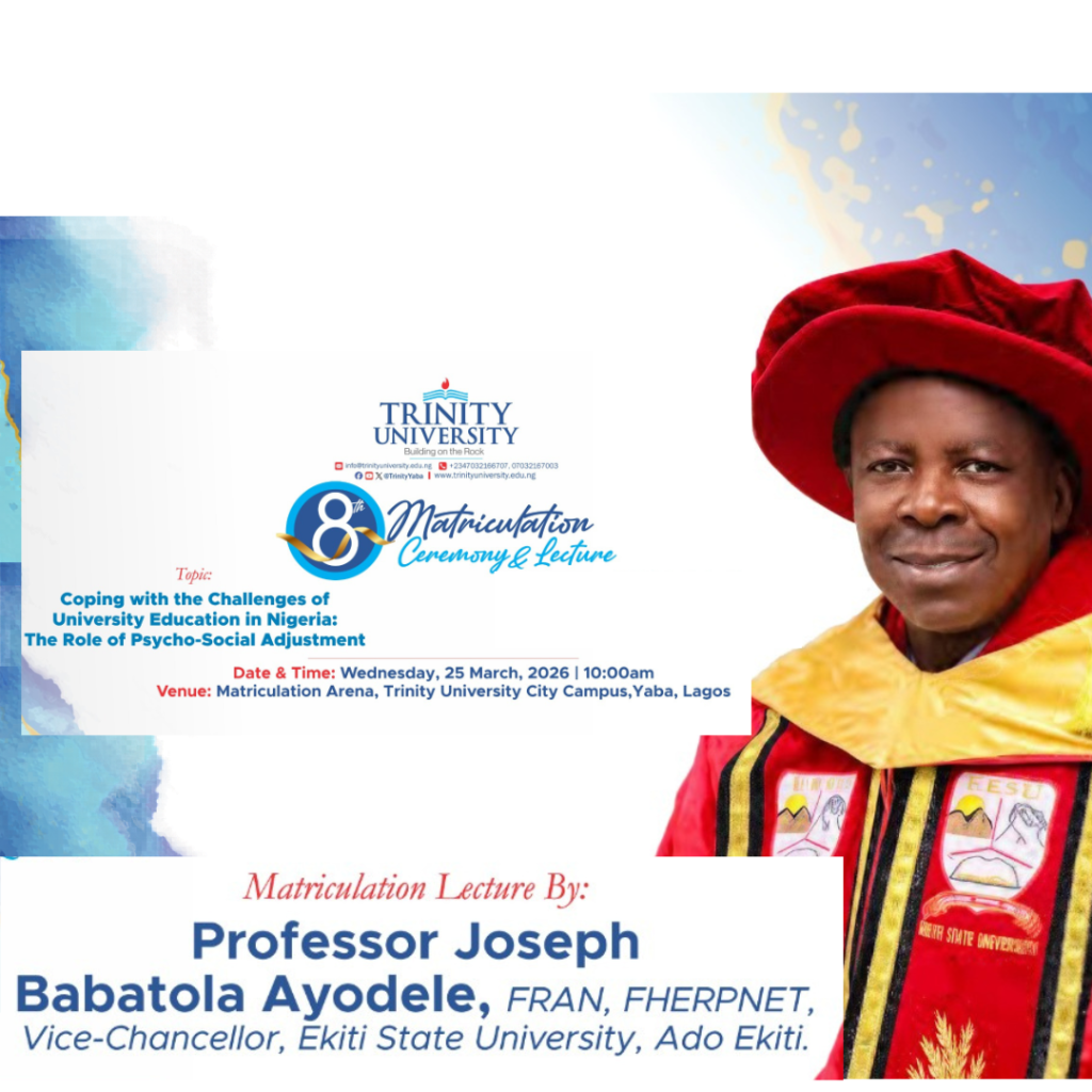 2026 Trinity University 8th Matriculations