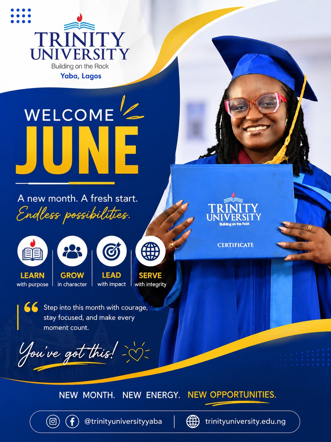 WELCOME JUNE