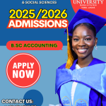 Trinity University Yaba – BSc. Accounting Admission 2025/26 | Apply Now