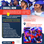 Trinity University Yaba – Arts, Management & Social Sciences Admission 2025/26 | Apply Now