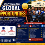 Trinity University, Yaba, Lagos.