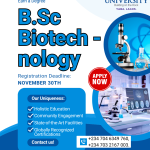 Trinity University Yaba – BSc. Biotechnology Admission 2025/26 | Apply Now