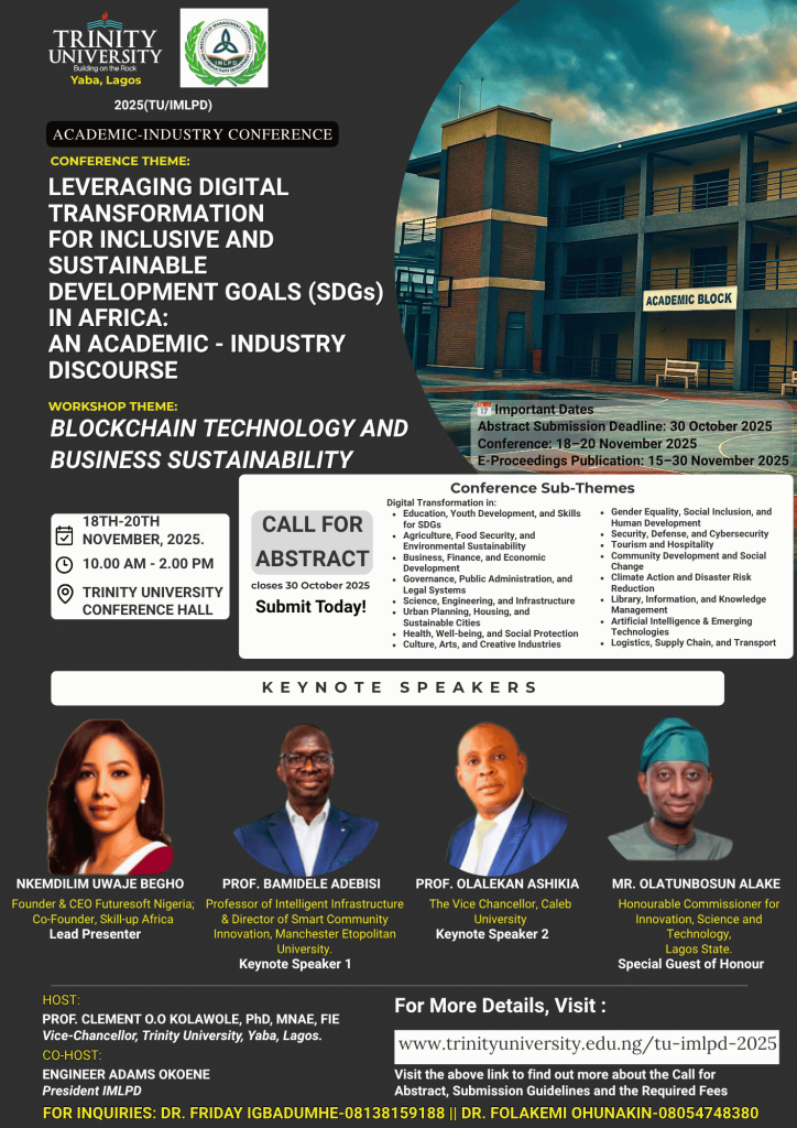 Leveraging Digital Transformation for Inclusive and Sustainable Development Goals (SDGs) in Africa: An Academia–Industry Discourse