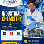 Study BSc Industrial Chemistry at Trinity University, Yaba