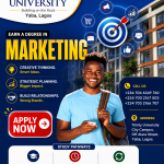 Trinity University Yaba – BSc. Marketing Admission | Apply Now