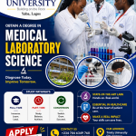 Study Medical Laboratory Science (BMLS) at Trinity University, Yaba
