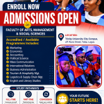 Trinity University Yaba – Arts, Management & Social Sciences Admission 202526 Apply Now